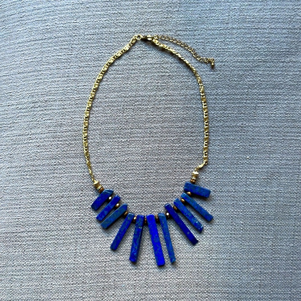 LOT Anthropologie Necklace & Sheath Dress set - Picture 3 of 5